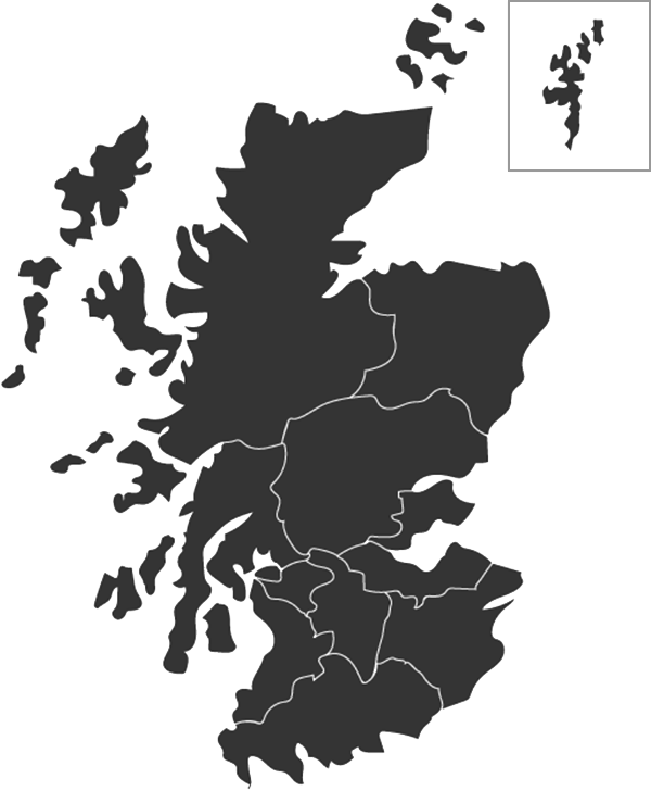 Types of Climbing 1 Map of Scotland